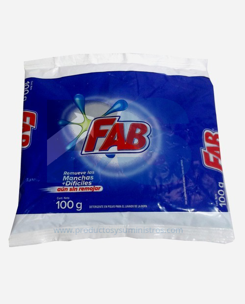 Detergente FAB * 100 Grs