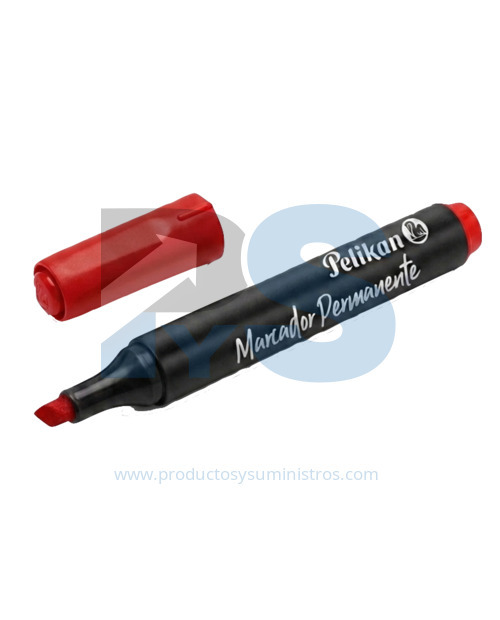 Marcador Permanente Pelikan 420 Rojo