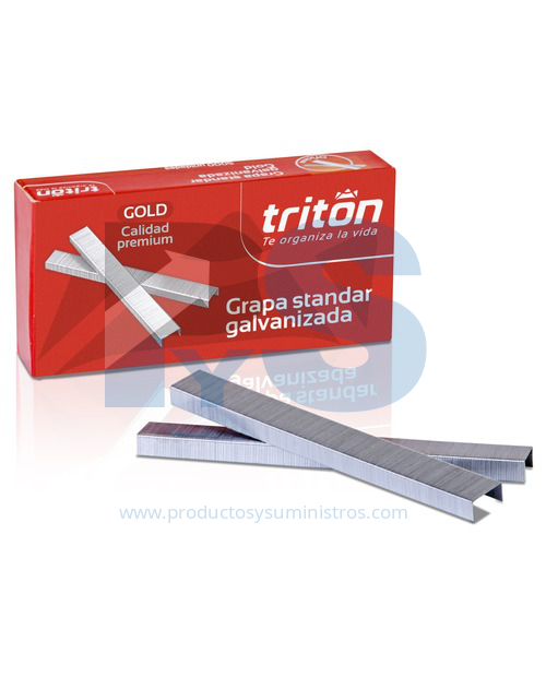 Grapa Standar Galvanizada Triton x 5000 Unidades