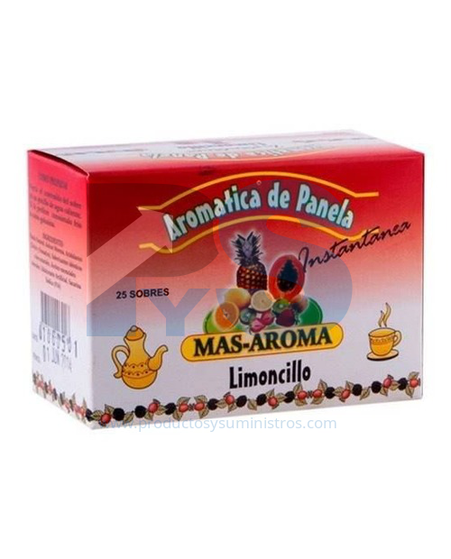 Aromática de Panela Mas Aroma* 25 sobres 